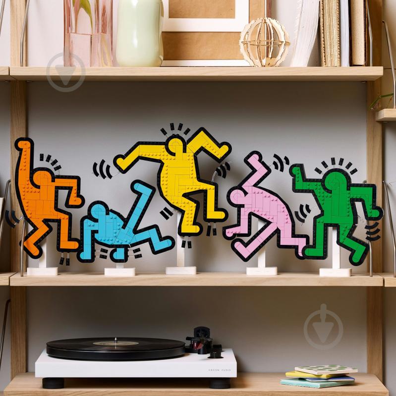 Конструктор LEGO Art Кот Гарринг Танцующие человечки 31216 - фото 12