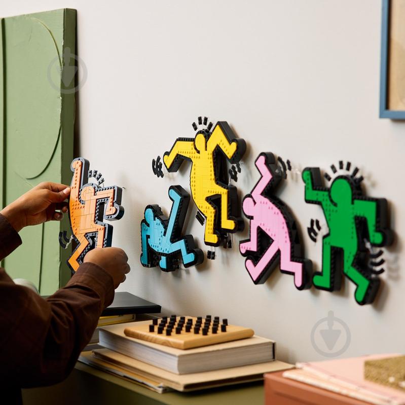 Конструктор LEGO Art Кот Гарринг Танцующие человечки 31216 - фото 13