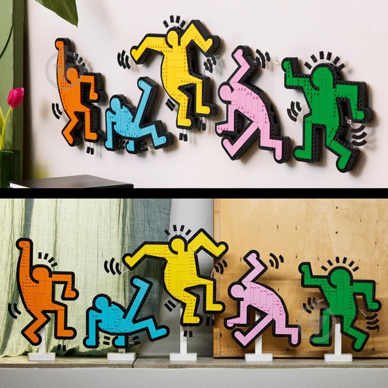 Конструктор LEGO Art Кот Гарринг Танцующие человечки 31216 - фото 8