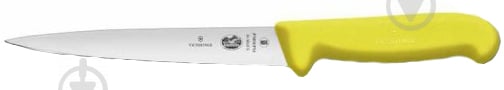 Ніж кухонний Fibrox Filleting Flex 18 см жовтий 5.3708.18 Victorinox - фото 2