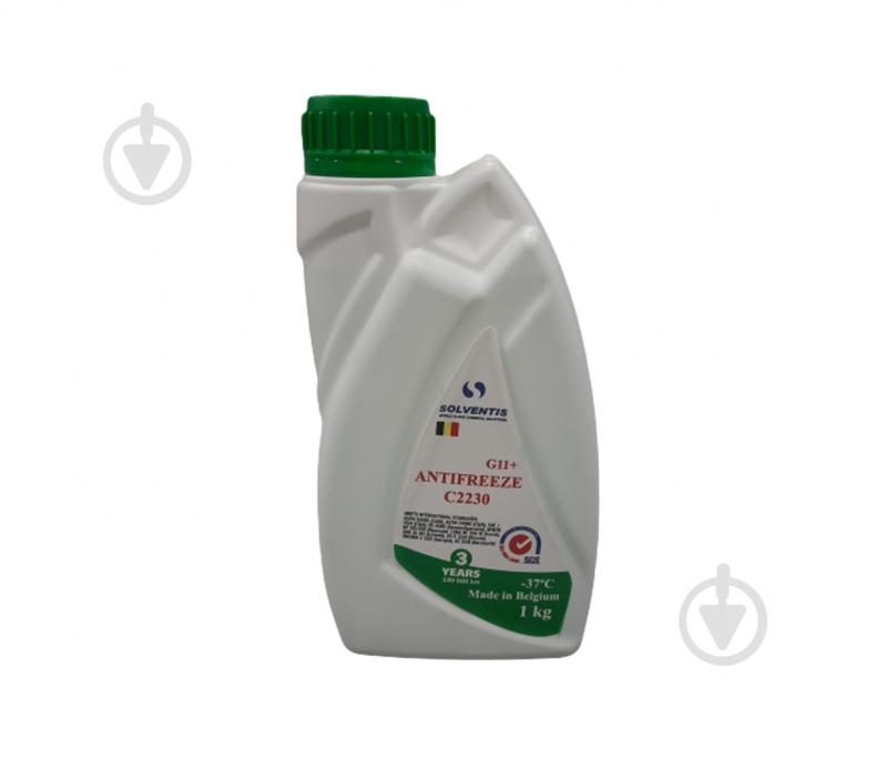 Антифриз Solventis -37°С G11+ (Бельгия) G11+ готовый 1 кг зеленый - фото 1 Антифриз Solventis -37°С G11+ (Бельгия) G11+ готовый 1 кг зеленый - фото 1