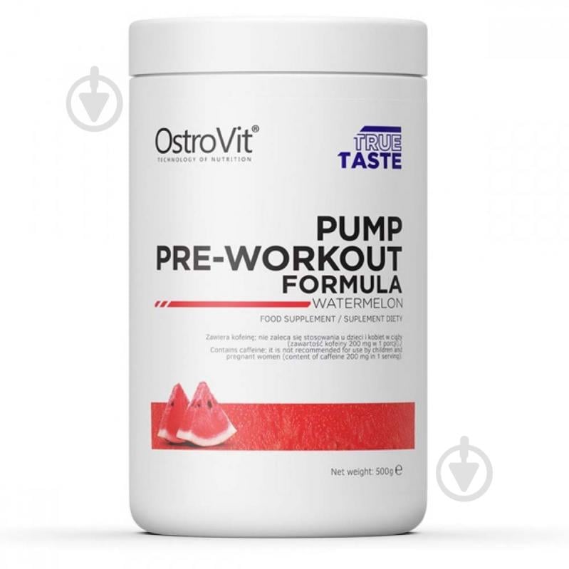 Комплекс передтренувальний Ostrovit UMP Pre-Workout Formula кавун 500 г - фото 1