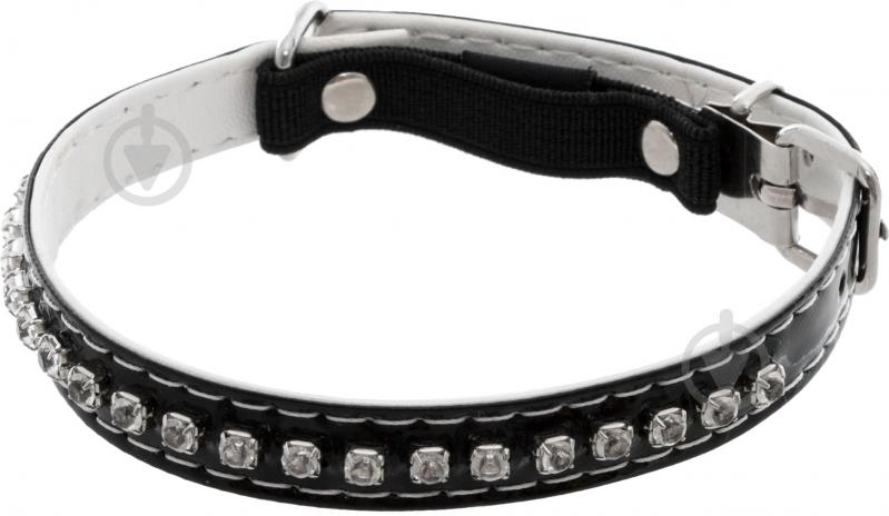 Нашийник Camon зі стразами 11х280 мм - фото 2 Нашийник Camon зі стразами 11х280 мм - фото 2