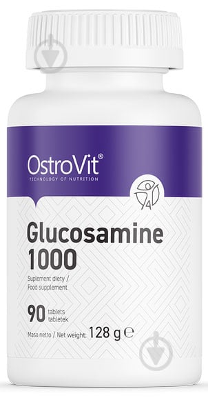 Комплекс для суставов и связок Ostrovit Glucosamine 1000 90 шт./уп. - фото 1