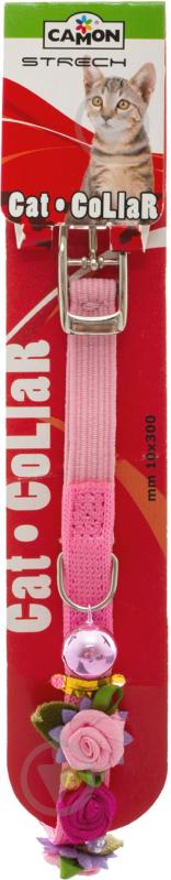 Ошейник CАMON №1 с бантиками 10х300 мм - фото 3