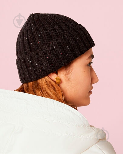 Шапка Converse Go 2 Beanie 10022383-A01 р.one size черный - фото 4