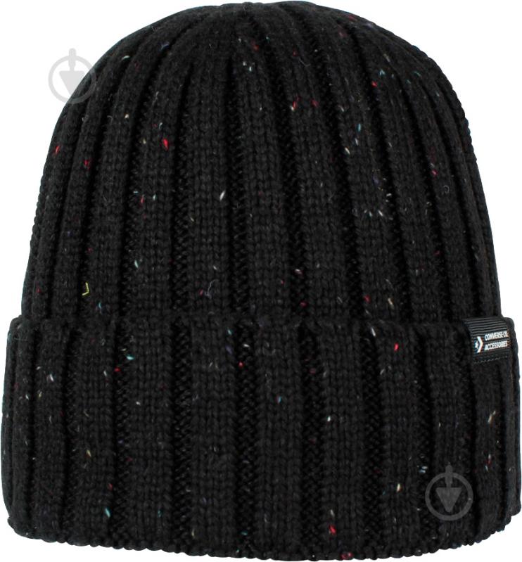 Шапка Converse Go 2 Beanie 10022383-A01 р.one size черный - фото 3