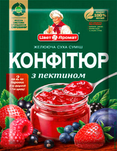 Желювальна суміш ТМ ЦветАромат Конфітюр 20 г (4820120751547 ) - фото 1