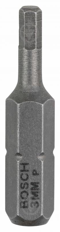 Бита Bosch Extra-Hart HEX 3 x 25 мм 2607001722 - фото 1