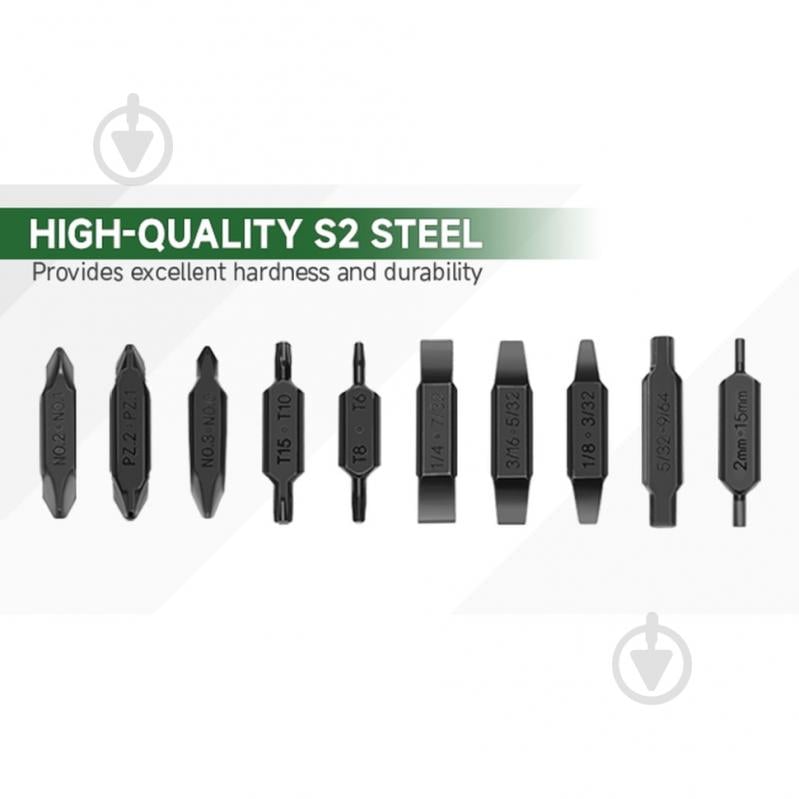 Набор NexTool бит для Flagship Captain и Pocket tool NE20296 - фото 3