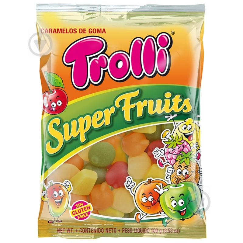 Конфеты жевательные Trolli Суперфрукт 100 г - фото 2