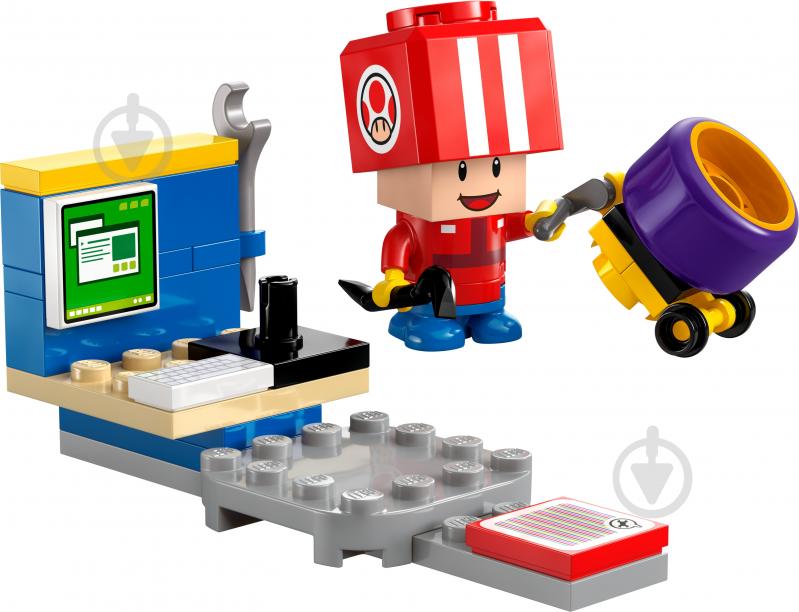 Конструктор LEGO Super Mario Mario Kart™ – Toad (Pit Crew) 30702 - фото 3