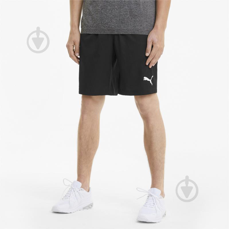 Шорти Puma Active Woven Shorts 58673001 р. M чорний - фото 1