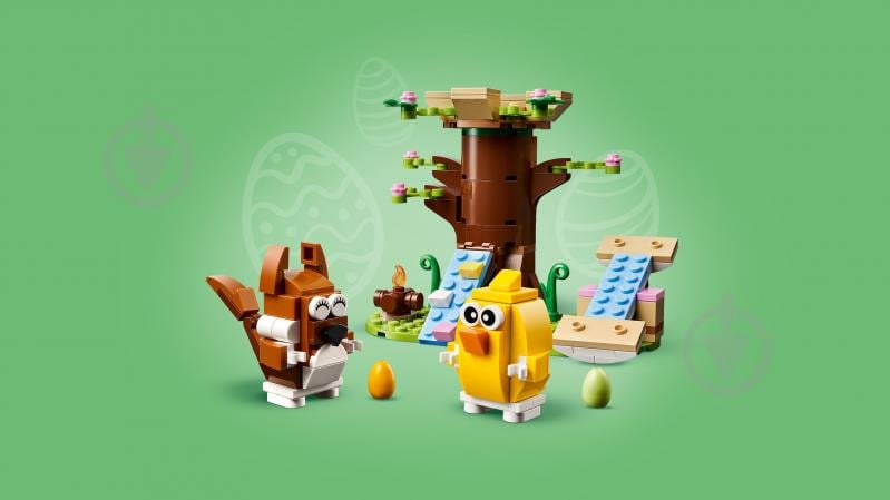 Конструктор LEGO Icons Весняний майданчик для тварин 40709 - фото 15 Конструктор LEGO Icons Весняний майданчик для тварин 40709 - фото 15