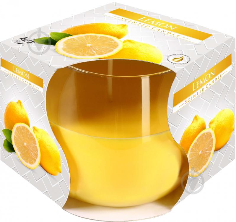 Свеча ароматическая Bispol Лимон sn71/75 - фото 1