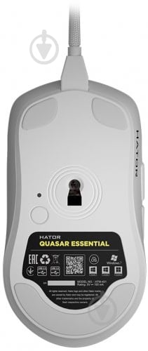 Миша Hator Quasar Essential white (HTM-401) - фото 6