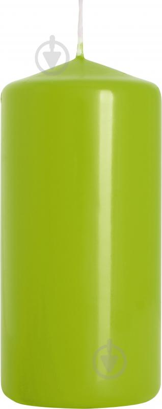 Свеча цилиндрическая 50/100-064 салатовая Bispol - фото 1