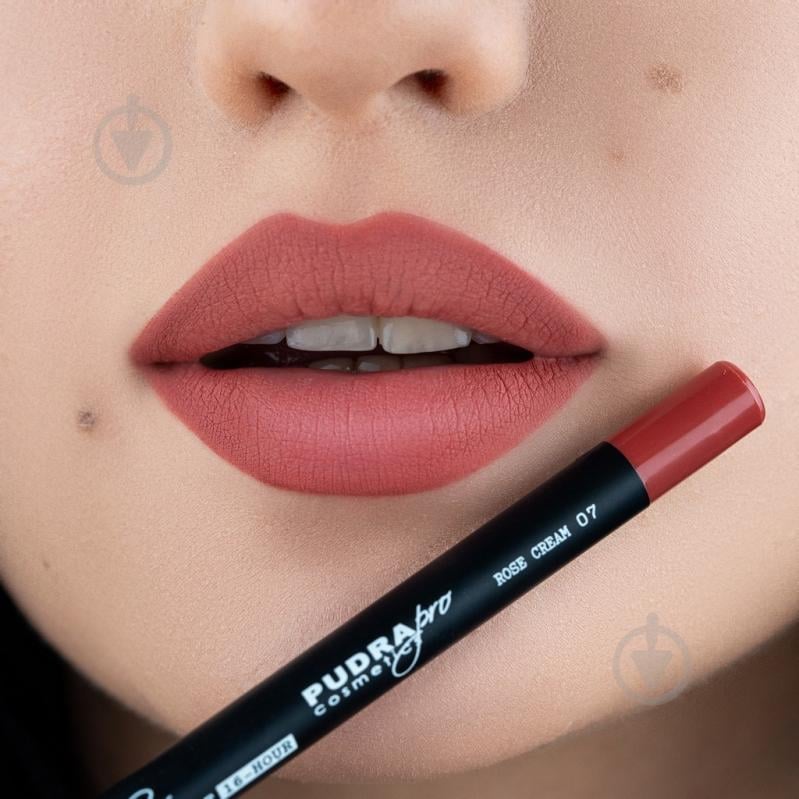 Олівець для губ Pudra Cosmetics 07 Rose Cream 1,2 г - фото 2