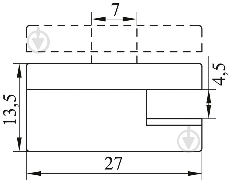 Набор держателей для зеркала 4028 черный DC 132931 - фото 4