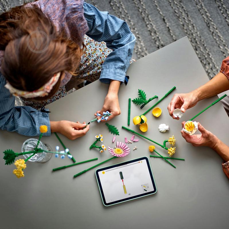 Конструктор LEGO Botanical Мініатюрний сонячний букет 10347 - фото 11