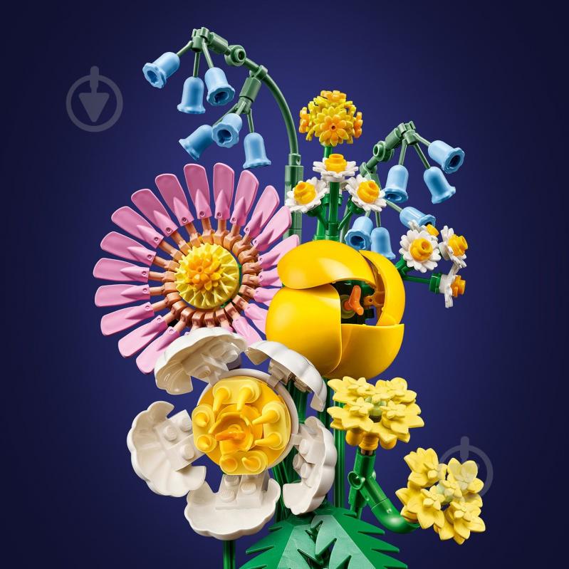 Конструктор LEGO Botanical Мініатюрний сонячний букет 10347 - фото 15