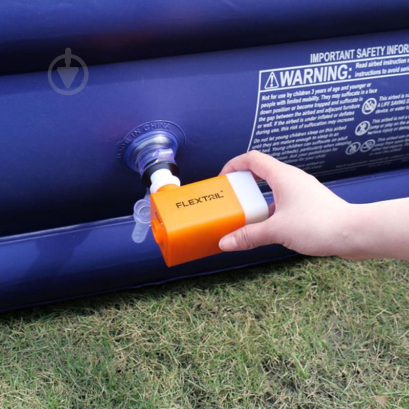 Насос портативный Flextail фонарь-powerbank кемпинговый Max Pump 2 Plus, оранжевый - фото 5 Насос портативный Flextail фонарь-powerbank кемпинговый Max Pump 2 Plus, оранжевый - фото 5