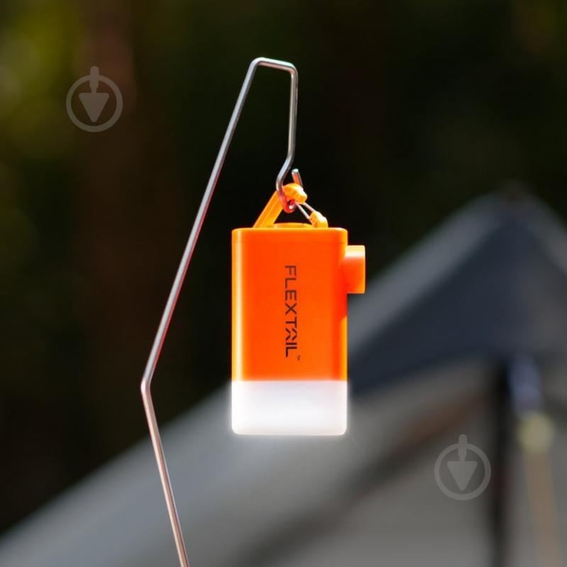 Насос портативный Flextail фонарь-powerbank кемпинговый Max Pump 2 Plus, оранжевый - фото 4 Насос портативный Flextail фонарь-powerbank кемпинговый Max Pump 2 Plus, оранжевый - фото 4
