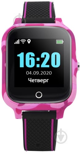 Смарт-годинник GoGPSme T01 pink (T01RD) - фото 2