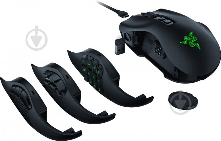 Мишка Razer Naga V2 Pro Wireless black (RZ01-04400100-R3G1) - фото 3