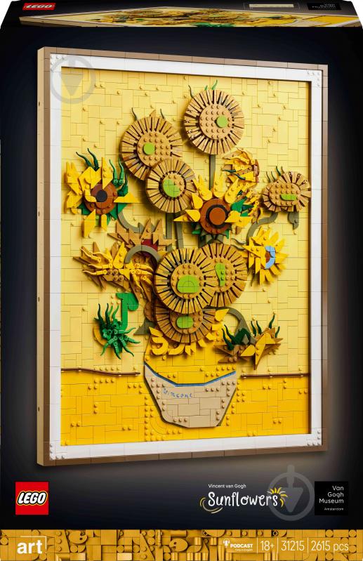 Конструктор LEGO Art Vincent van Gogh – Подсолнечники 31215 - фото 1