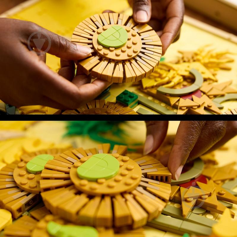 Конструктор LEGO Art Vincent van Gogh – Подсолнечники 31215 - фото 15