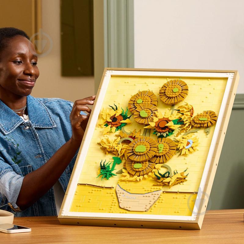 Конструктор LEGO Art Vincent van Gogh – Подсолнечники 31215 - фото 12