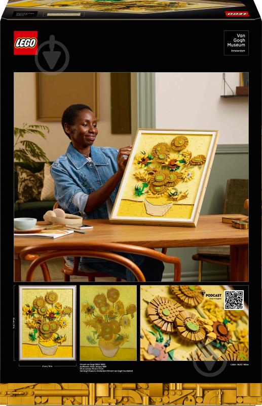 Конструктор LEGO Art Vincent van Gogh – Подсолнечники 31215 - фото 2