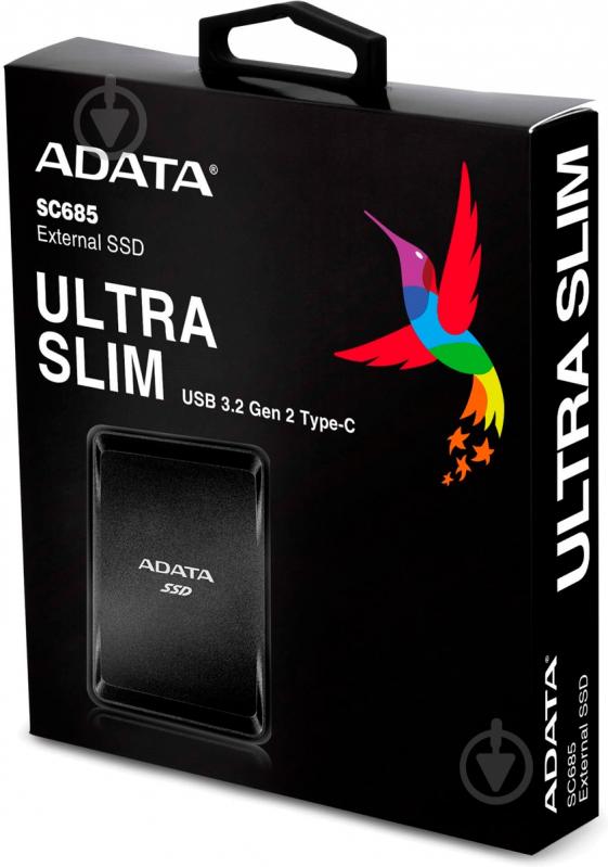 SSD-накопитель ADATA SC685 2000GB USB Type-C (ASC685-2TU32G2-CBK) - фото 6