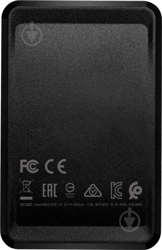 SSD-накопитель ADATA SC685 2000GB USB Type-C (ASC685-2TU32G2-CBK) - фото 2