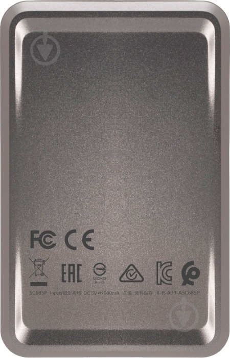SSD-накопитель ADATA SC685P Titanium 1000GB USB Type-C (ASC685P-1TU32G2-CTI) - фото 2