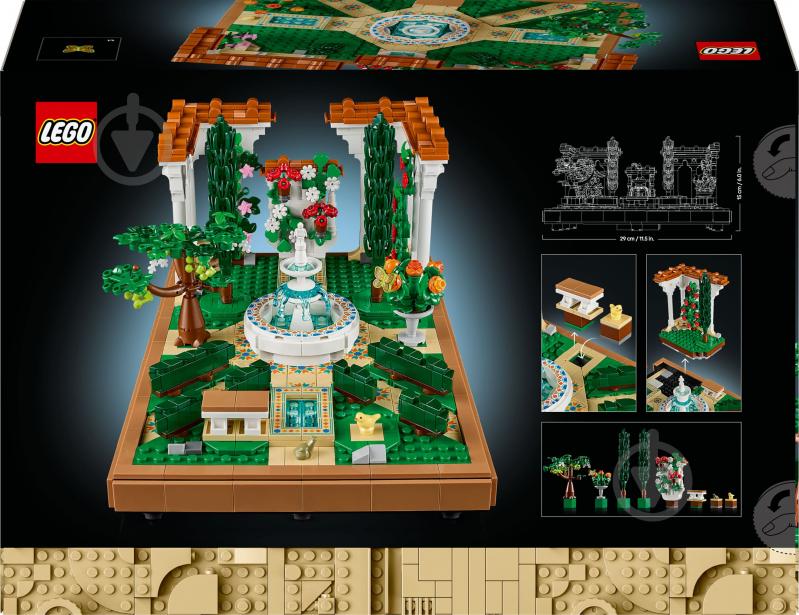 Конструктор LEGO Icons Сад фонтанов 10359 - фото 2