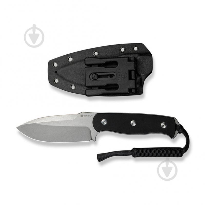 Нож Sencut Full Tang Toxodon, черный S24036-1 - фото 2 Нож Sencut Full Tang Toxodon, черный S24036-1 - фото 2