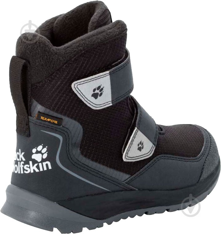 Черевики Jack Wolfskin POLAR BEAR TEXAPORE HIGH VC K 4036722-6069 р.31 чорний сірий - фото 4