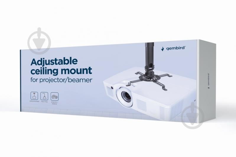 Кріплення для проектора Gembird CM-B-01 поворотно-похилі чорний - фото 10