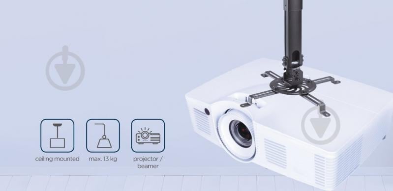 Кріплення для проектора Gembird CM-B-01 поворотно-похилі чорний - фото 9