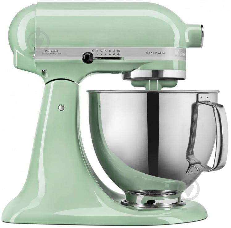 Кухонная машина KitchenAid Artisan 5KSM125EPT 4.8 л с откидным блоком, Pistachio - фото 1