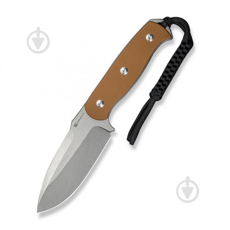 Нож Sencut Full Tang Toxodon, оливковый S24036-3 - фото 4