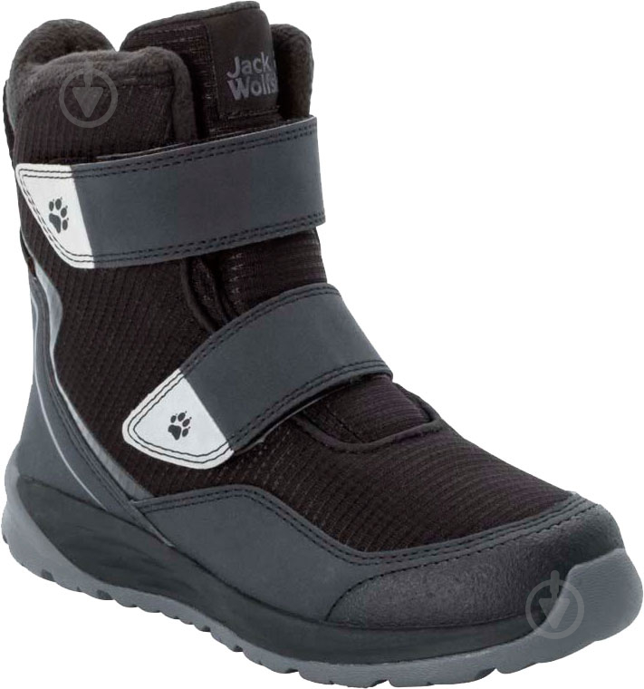 Ботинки Jack Wolfskin POLAR BEAR TEXAPORE HIGH VC K 4036722-6069 р.32 черный серый - фото 1