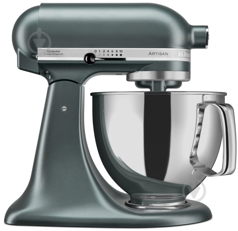 Кухонна машина KitchenAid Artisan 5KSM175PSEJP Elegance 4,8 л з відкидним блоком, Juniper - фото 1