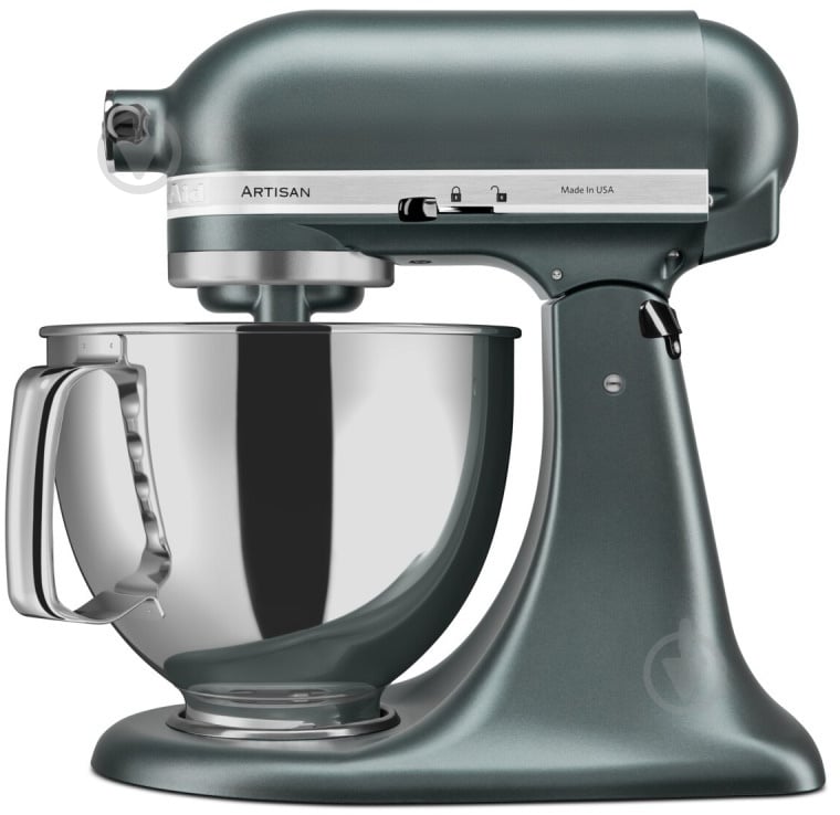 Кухонна машина KitchenAid Artisan 5KSM175PSEJP Elegance 4,8 л з відкидним блоком, Juniper - фото 14