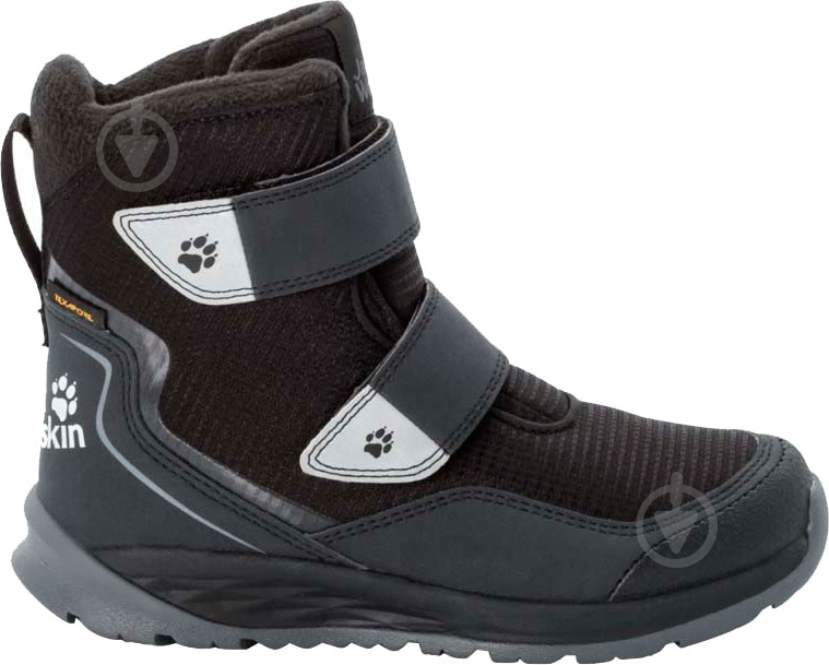 Черевики Jack Wolfskin POLAR BEAR TEXAPORE HIGH VC K 4036722-6069 р.33 чорний сірий - фото 2