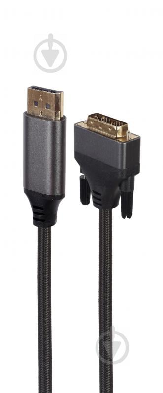 Кабель Cablexpert CC-DPM-DVIM-4K-6 DisplayPort на DVI 24 +1, 4K 1,8 м (CC-DPM-DVIM-4K-6) - фото 1