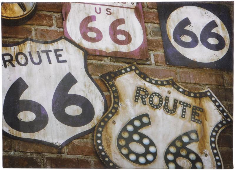 Картина Роут 66 51165816 57x80 см - фото 1