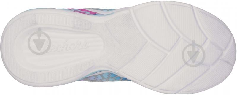 Кроссовки для девочек Skechers Sweetheart 302312L SMLT р.33,5 разноцветные - фото 5